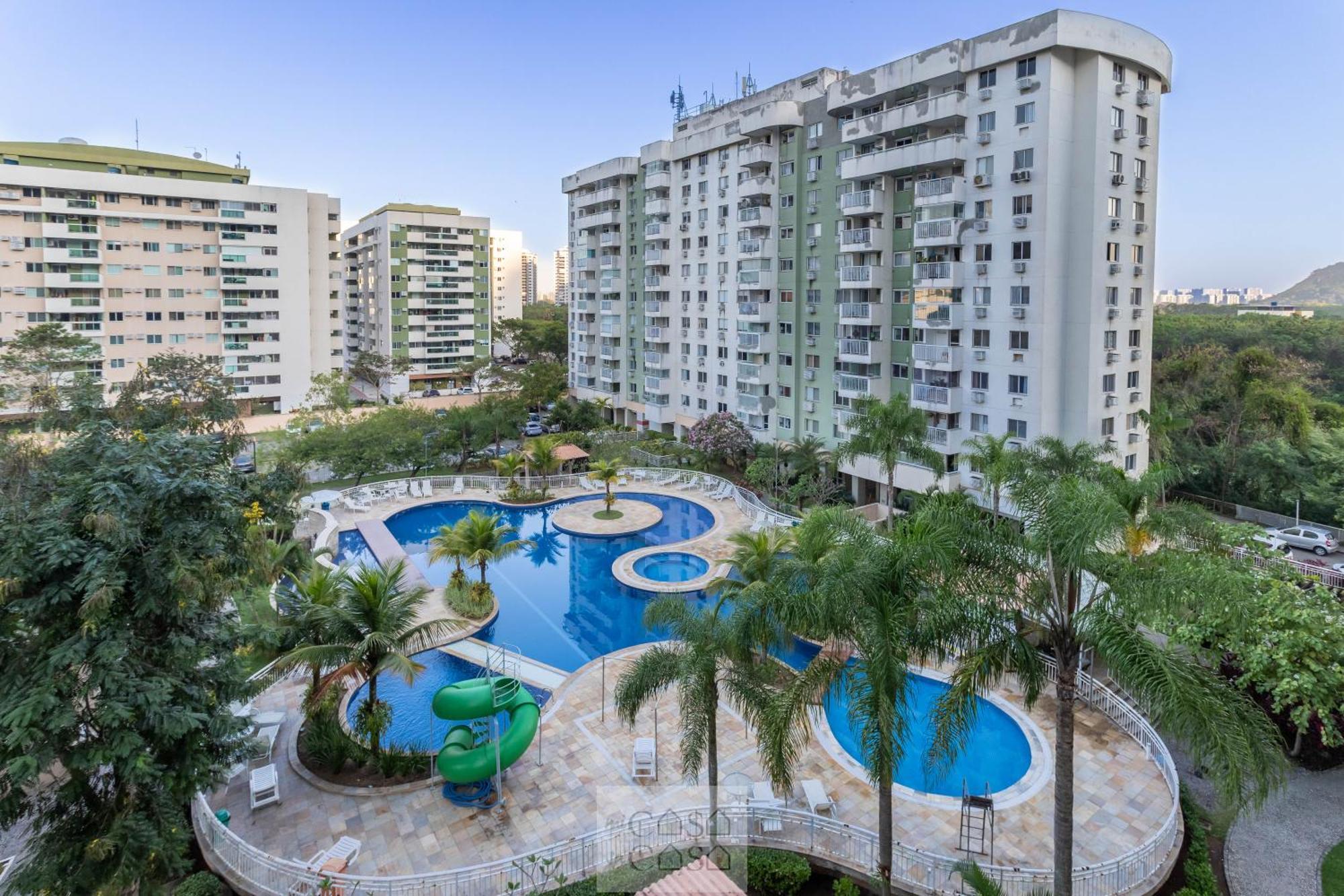 Varanda Rio: 2-Bedroom Apartment with Pool and 24/7 Security Near Riocentro - Rio de Janeiro, Rio de Janeiro
