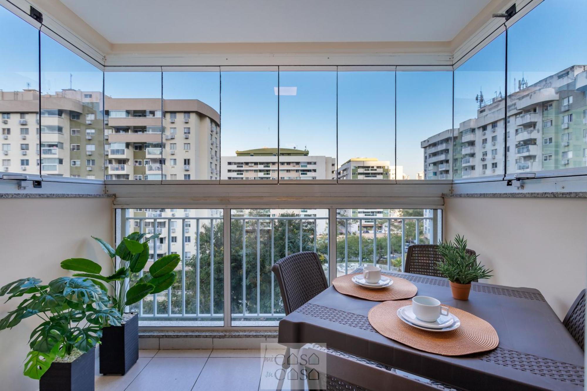 Varanda Rio: 2-Bedroom Apartment with Pool and 24/7 Security Near Riocentro - Rio de Janeiro — Fotos 2